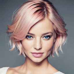 Short Light Pink Hairstyle profile picture for women